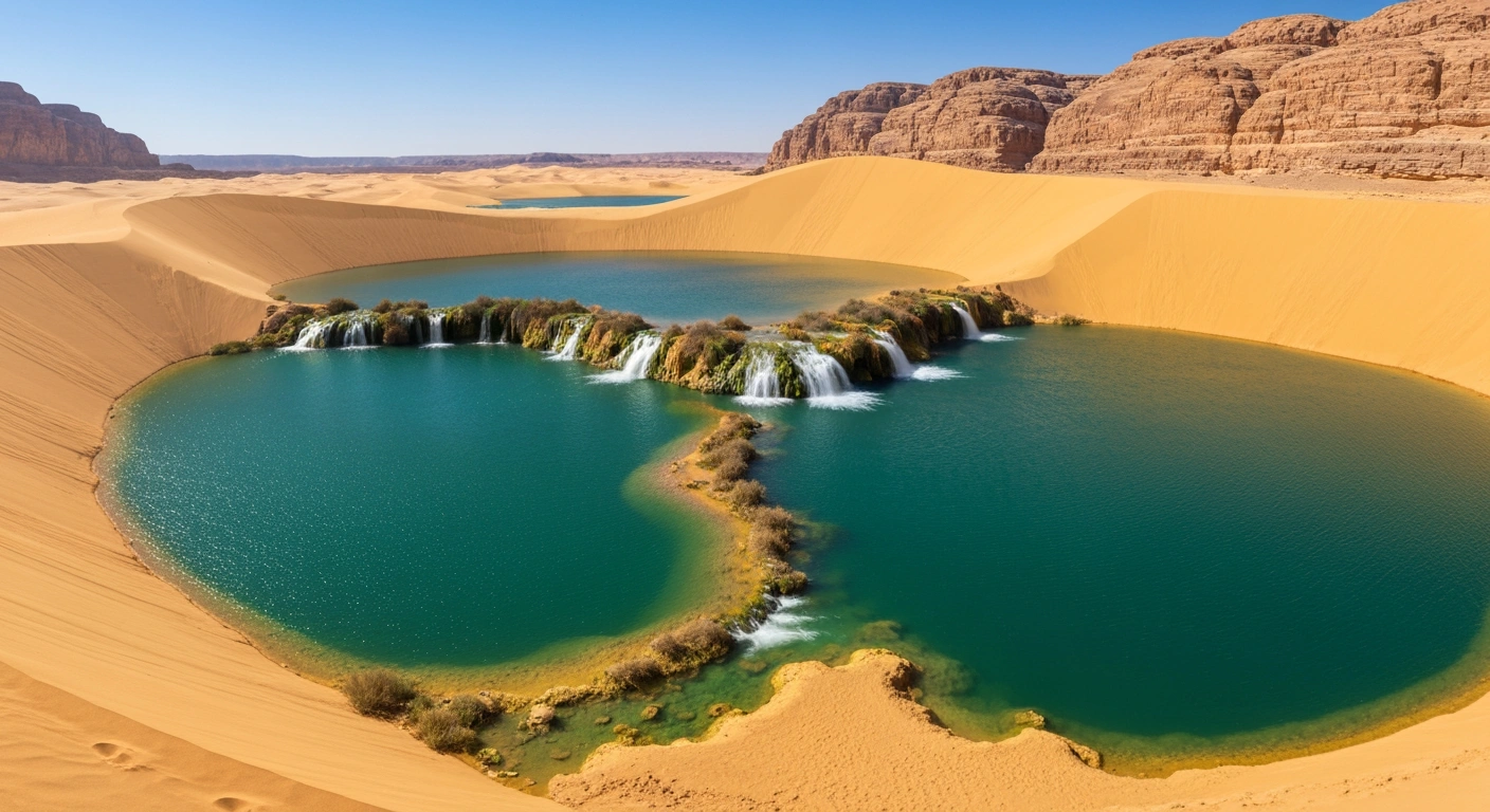 الحياة البرية في وادي الريان 2026: طبيعة وطيور نادرة